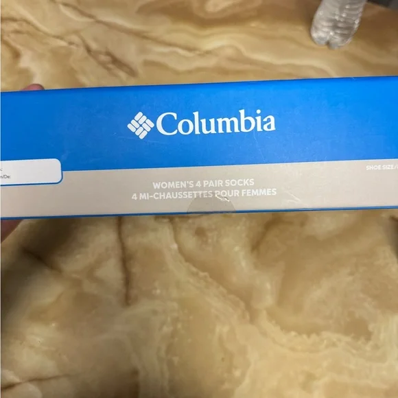 Columbia Women’s Black, Pink, and Gray Socks Trio - Picture 2 of 5